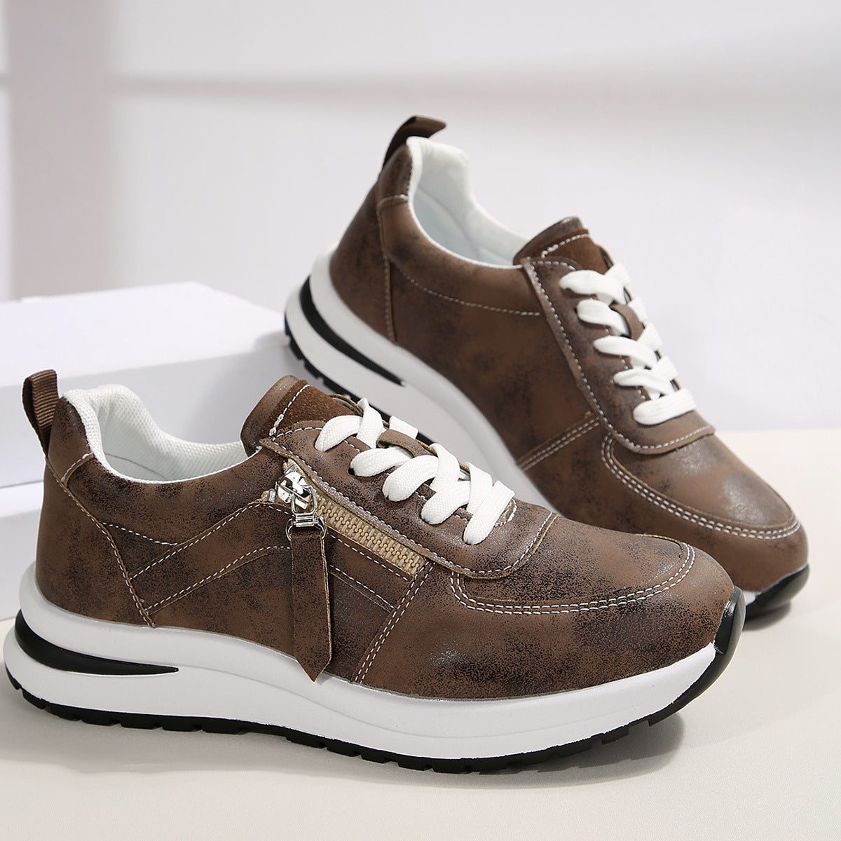 Chaussures Femme à Lacets Élégantes