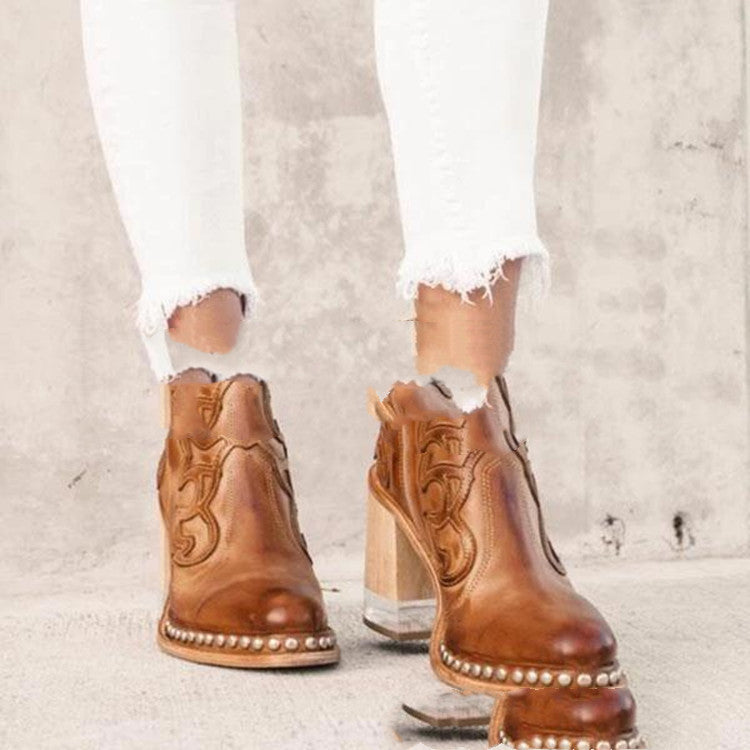 Bottes Élégantes Hiver – Style Européen