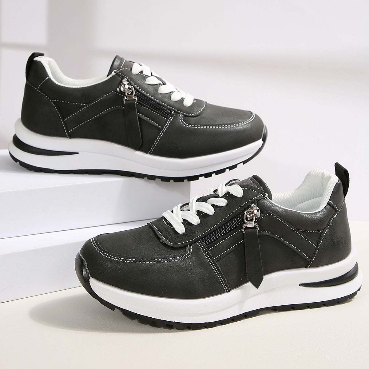 Chaussures Femme à Lacets Élégantes